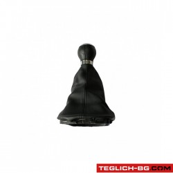 Топка за скоростен лост с маншон подходяща за Passat B6 3C (05-10) със 6 скорости - Black Топка за скоростен лост с маншон подходяща за Passat B6 3C (05-10) със 6 скорости - Black