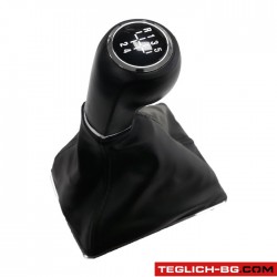 Топка за скоростен лост с маншон подходяща за Opel Vectra/Astra 04-13 с 5 скорости Топка за скоростен лост с маншон подходяща за Opel Vectra/Astra 04-13 с 5 скорости