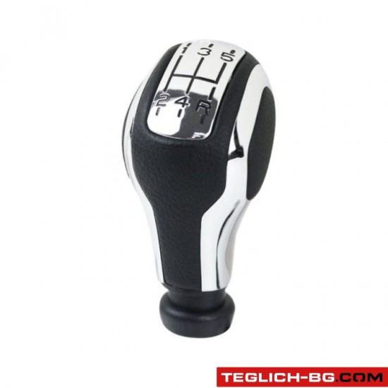 Топка за скоростен лост Peugeot 207/307/308/408 - 5 скорости - Хром