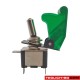 Копче електрическо зелено с диод  - 1702