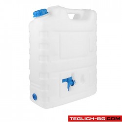 Туба за вода с пластмасов кран 10 литра - 86561 Туба за вода с пластмасов кран 10 литра - 86561