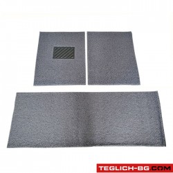 Гумени стелки със силиконови нишки 1505-3бр/к-т