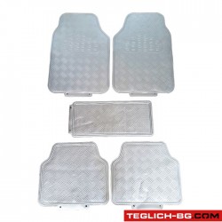 Гумени стелки универсални с алуминиев ефект 2006-5 бр/к-т СИВА