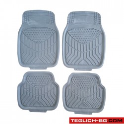 Гумени стелки универсални сиви 1303-4бр/к-т