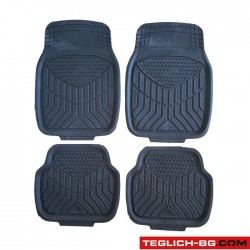 Гумени стелки универсални черни 1303-4бр/к-т