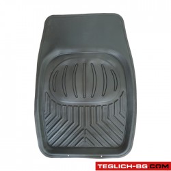 Гумени стелки универсални черни 4008-5 бр/к-т