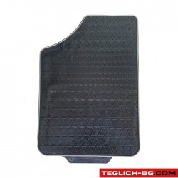 Гумени стелки универсални 2015-4бр/к-т - черни със сив кант