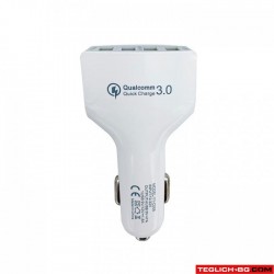 Универсално USB зарядно за кола с четири порта 2457 Универсално USB зарядно за кола с четири порта 2457