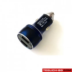 Универсално USB зарядно за кола с два порта - 2018 Универсално USB зарядно за кола с два порта - 2018