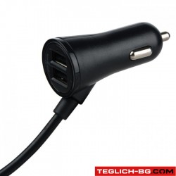 Разклонител за запалка с 4 USB порта  - 1668 Разклонител за запалка с 4 USB порта  - 1668