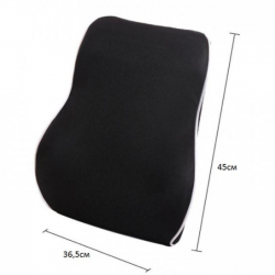 Възглавница за гръб - черна