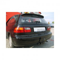 СТАЦИОНАРЕН ТЕГЛИЧ ЗА HONDA CIVIC С БОЛТОВА СИСТЕМА ЗА ОСВОБОЖДАВАНЕ НА КУКАТА.