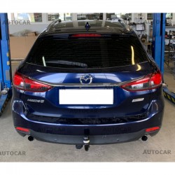 СТАЦИОНАРЕН ТЕГЛИЧ ЗА MAZDA 6 КОМБИ С БОЛТОВА СИСТЕМА ЗА ОСВОБОЖДАВАНЕ НА КУКАТА. СТАЦИОНАРЕН ТЕГЛИЧ ЗА MAZDA 6 КОМБИ С БОЛТОВА СИСТЕМА ЗА ОСВОБОЖДАВАНЕ НА КУКАТА.