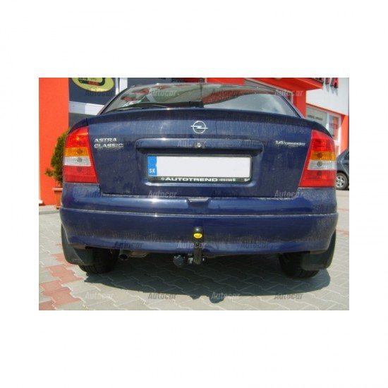 Теглич за Opel Astra G 3/4/5 врати,след 10.1998г.- Разглобяем теглич с болтова система.