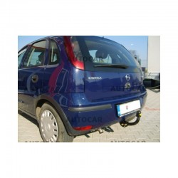 СТАЦИОНАРЕН ТЕГЛИЧ ЗА OPEL CORSA C 3/5 ВРАТИ С ВИНТОВА СИСТЕМА ЗА ОСВОБОЖДАВАНЕ НА КУКАТА. СТАЦИОНАРЕН ТЕГЛИЧ ЗА OPEL CORSA C 3/5 ВРАТИ С ВИНТОВА СИСТЕМА ЗА ОСВОБОЖДАВАНЕ НА КУКАТА.