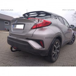СТАЦИОНАРЕН ТЕГЛИЧ ЗА TOYOTA C-HR CROSSOVER С БОЛТОВА СИСТЕМА ЗА ОСВОБОЖДАВАНЕ НА КУКАТА. СТАЦИОНАРЕН ТЕГЛИЧ ЗА TOYOTA C-HR CROSSOVER С БОЛТОВА СИСТЕМА ЗА ОСВОБОЖДАВАНЕ НА КУКАТА.