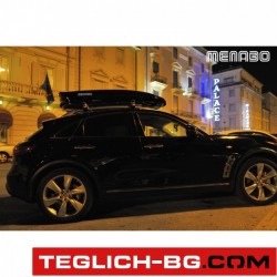 Автобокс Menabo Mania 400L черен металик Автобокс Menabo Mania 400L черен металик